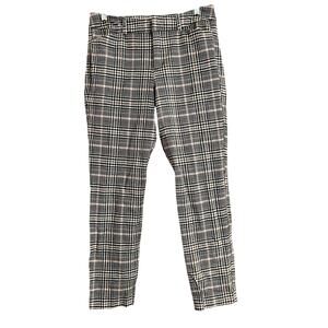 Old Navy Pixie Skinny Pants Women’s Plaid Size 6 Stretch Office Career Preppy